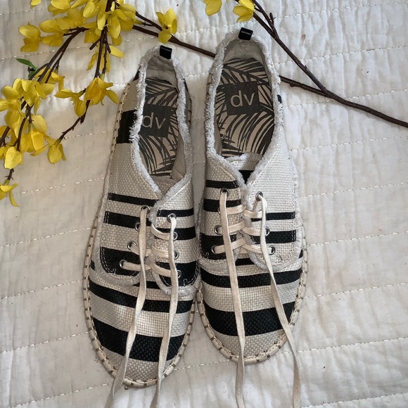 DV by Dolce Vita Shoes - dv by Dolce Vita Striped Sneakers—Espadrille